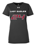 Under Armour #24 J'Ana Brown Jersey shirt