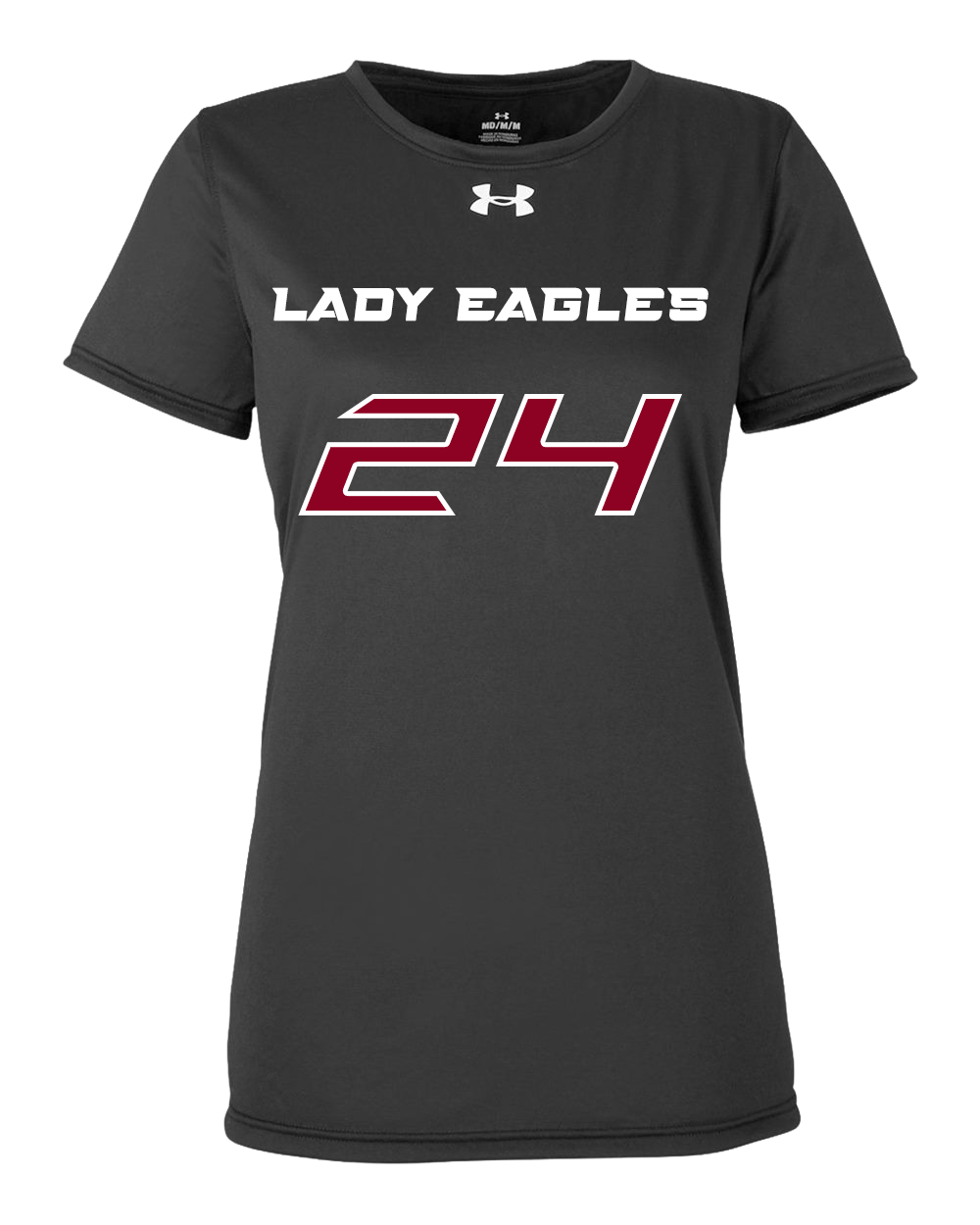 Under Armour #24 J'Ana Brown Jersey shirt