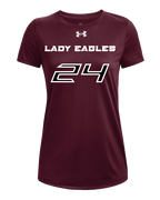Under Armour #24 J'Ana Brown Jersey shirt