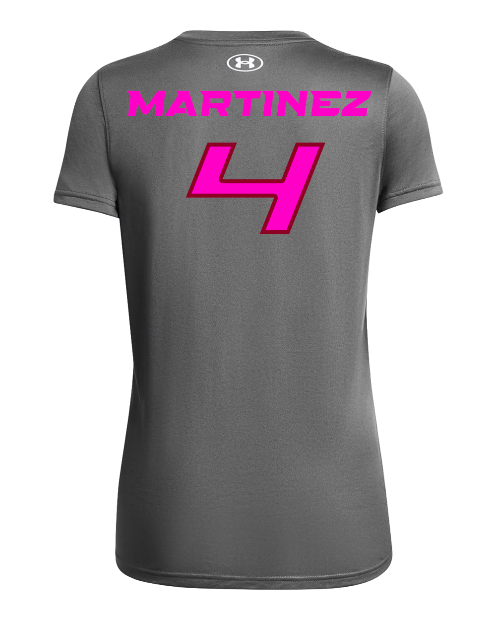 Under Armour #4 Gianna Martinez Jersey shirt