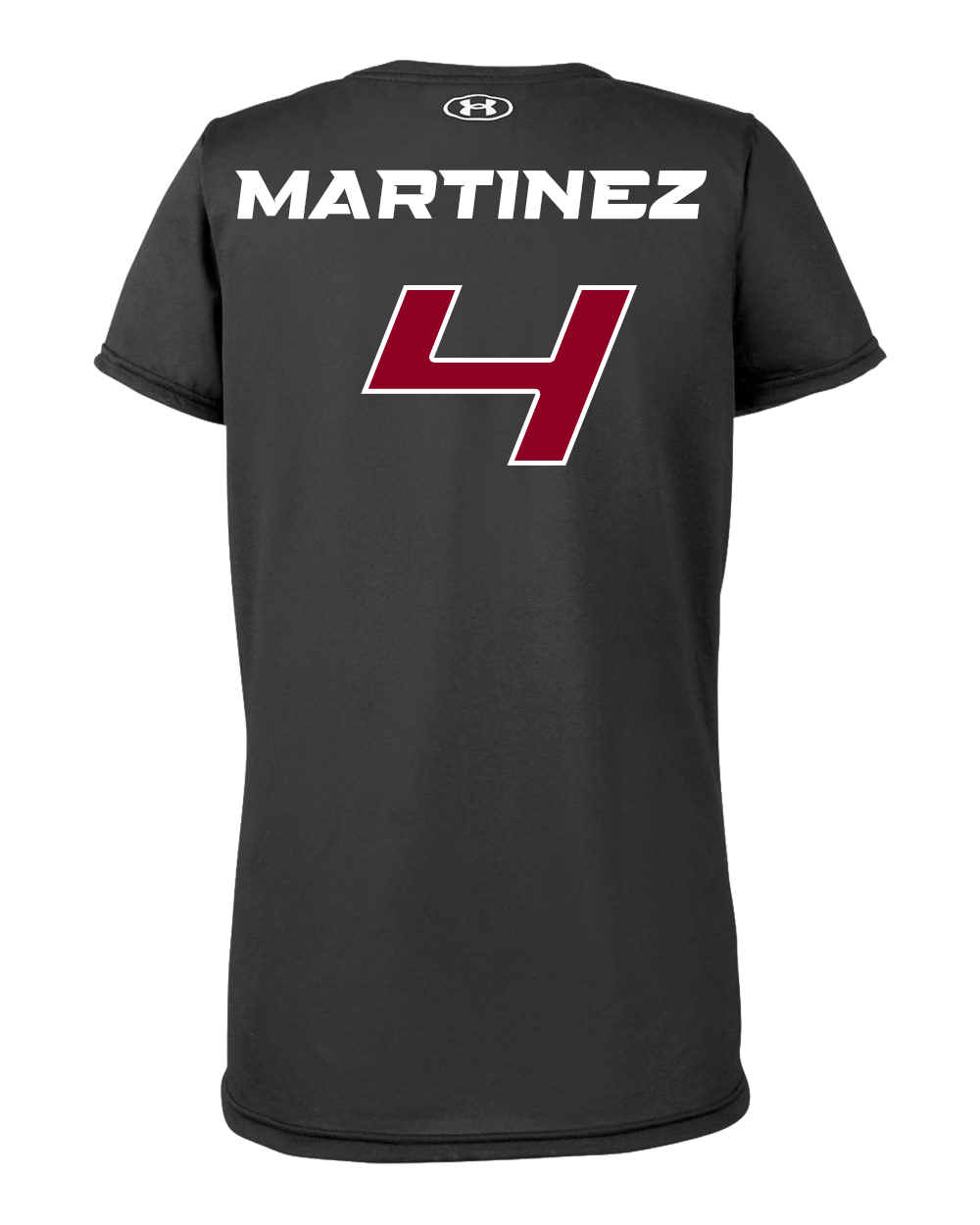 Under Armour #4 Gianna Martinez Jersey shirt