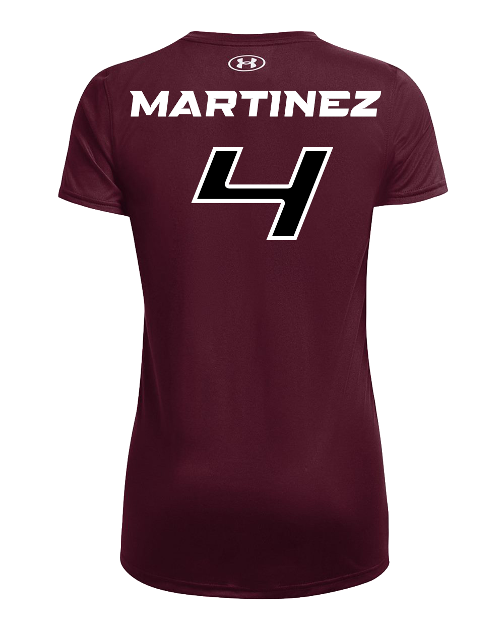 Under Armour #4 Gianna Martinez Jersey shirt